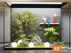 Mini Garden Skp Files 